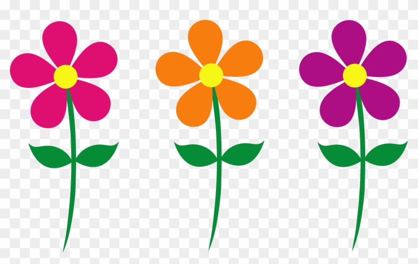 Flower Clipart - Spring Flowers Clip Art #6605