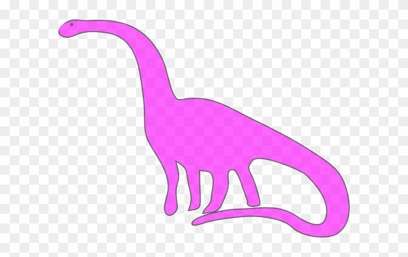 Pink Dinosaur Clip Art At Clker - Pink Dinosaur Clipart #6687