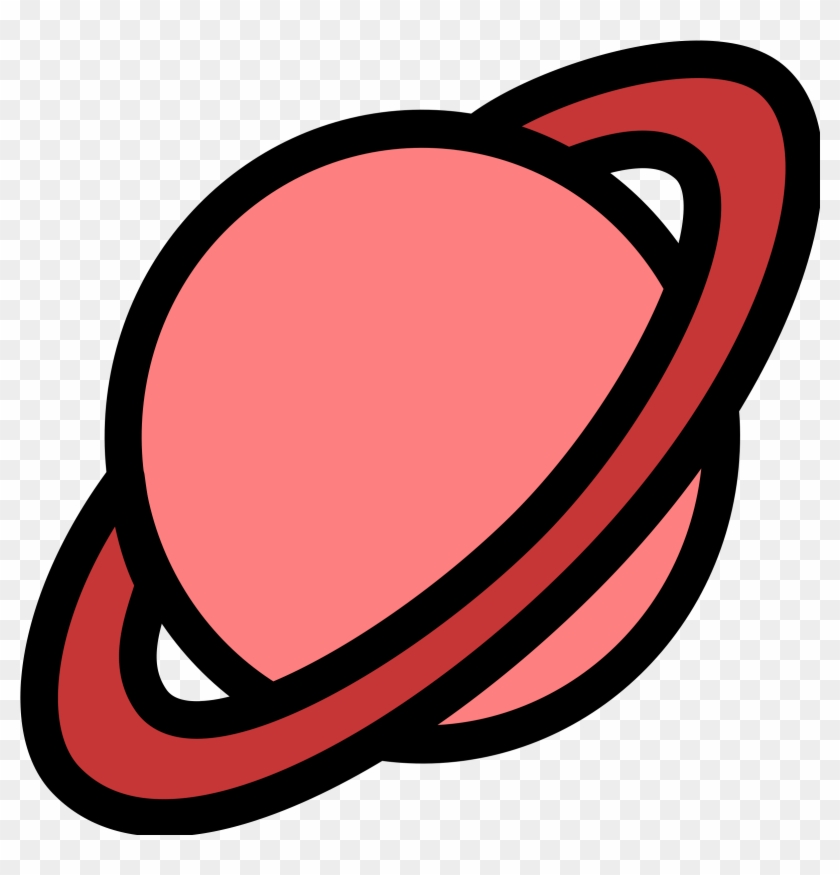 Clipart - Red Planet Clipart #6698
