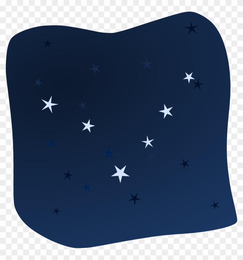 Night Stars Clip Art - Stars Clipart In The Night Sky #6739