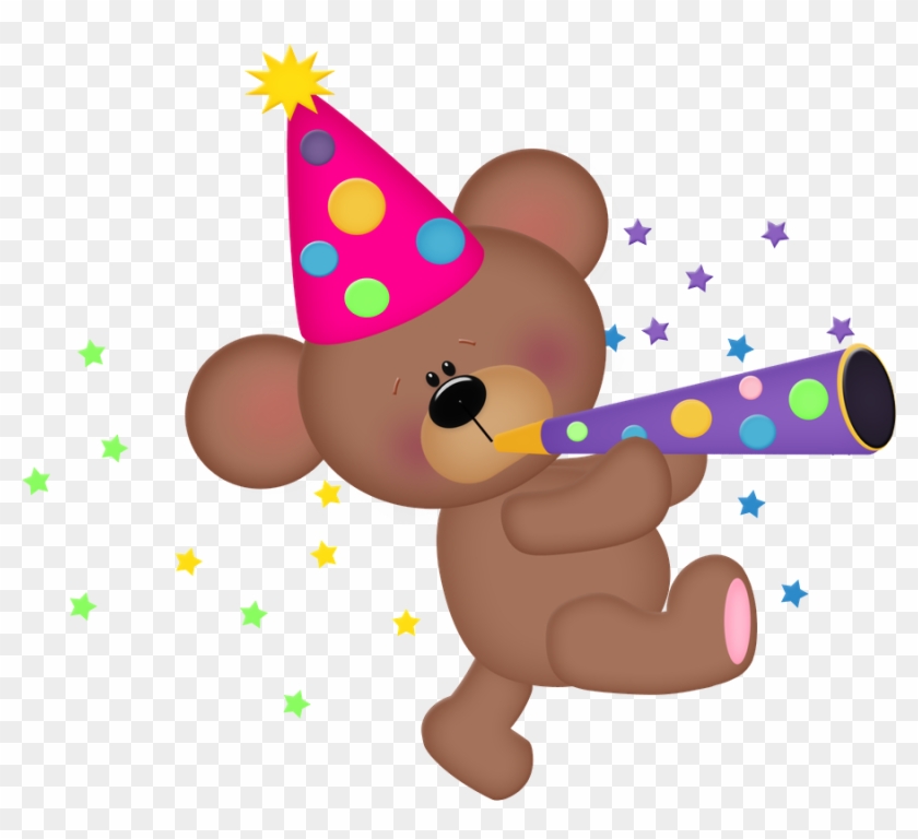 Birthday Clipart, Art Birthday, Birthday Ideas, Bear - Party Bear Clip Art #6748