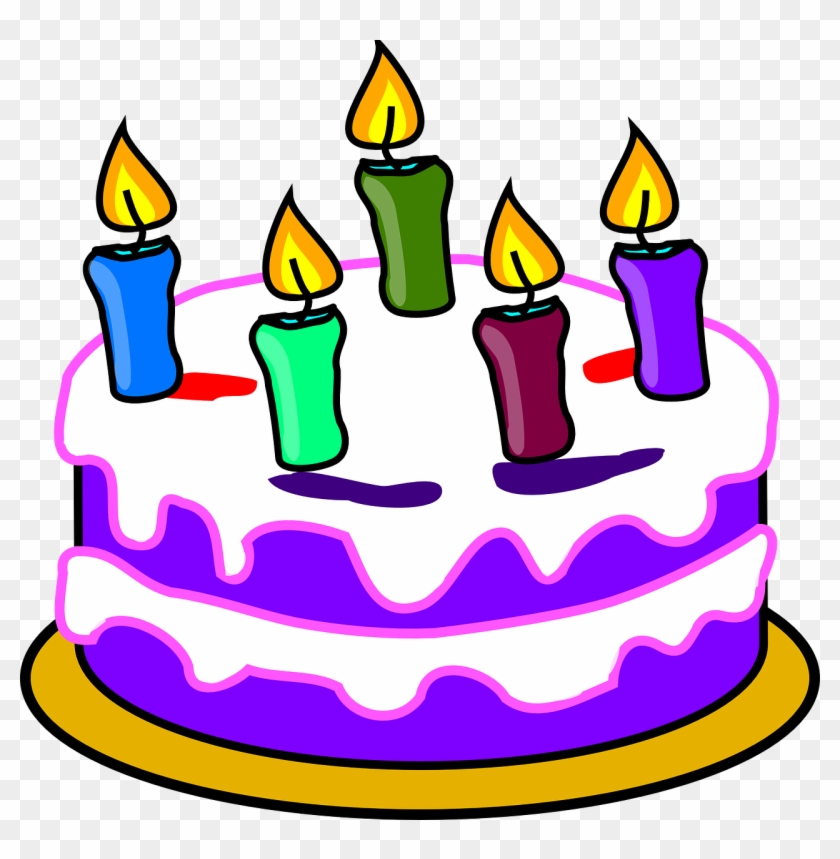 Birthday Clip Art - Cake Clipart Transparent Background #6775