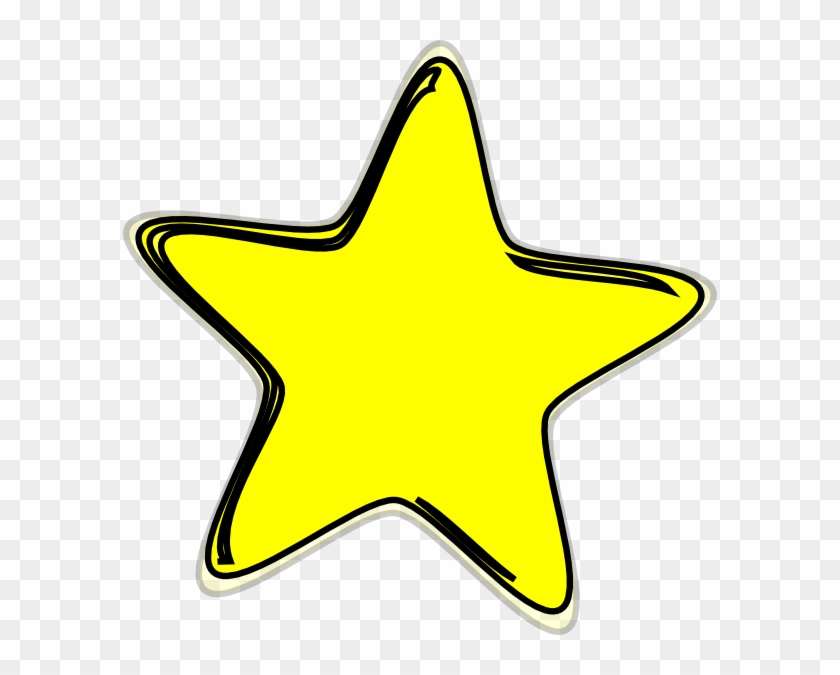 Stars Clipart Yellow Star - Yellow Star Clip Art #6810