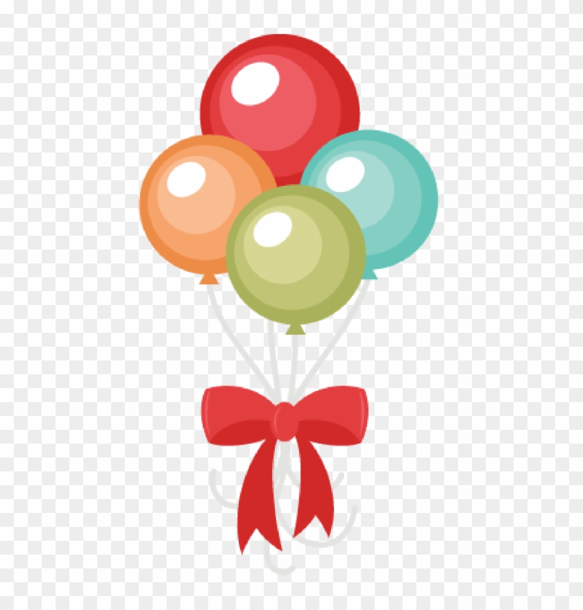 Happy Birthday Clip Art - Cute Balloon Clipart #6838