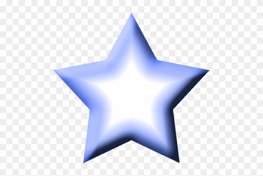 Star Clip Art - Blue Star Png Transparent #6862