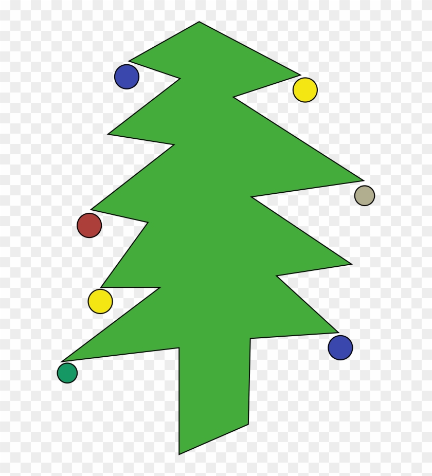 Sweet Christmas Tree Clipart, Vector Clip Art Online, - Cari Gambar Pohon Natal Yang Besar 3d #727