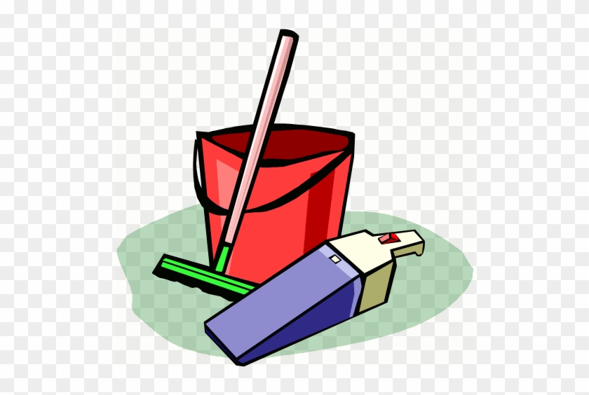 Free Clip Art Children Chores Clipart Images - Cleaning Supplies Clip Art #6991