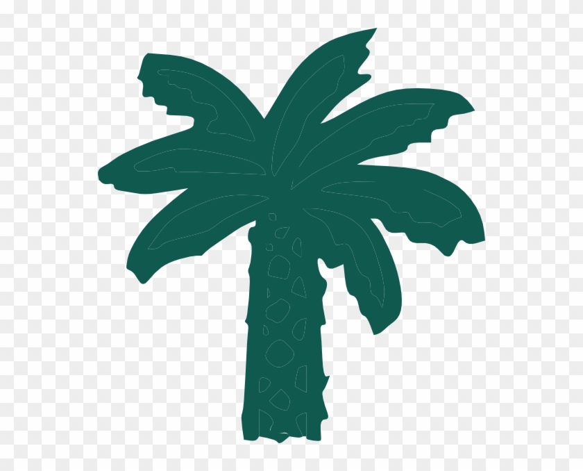 Palm Tree Svg Clip Arts 558 X 598 Px - Clip Art #751