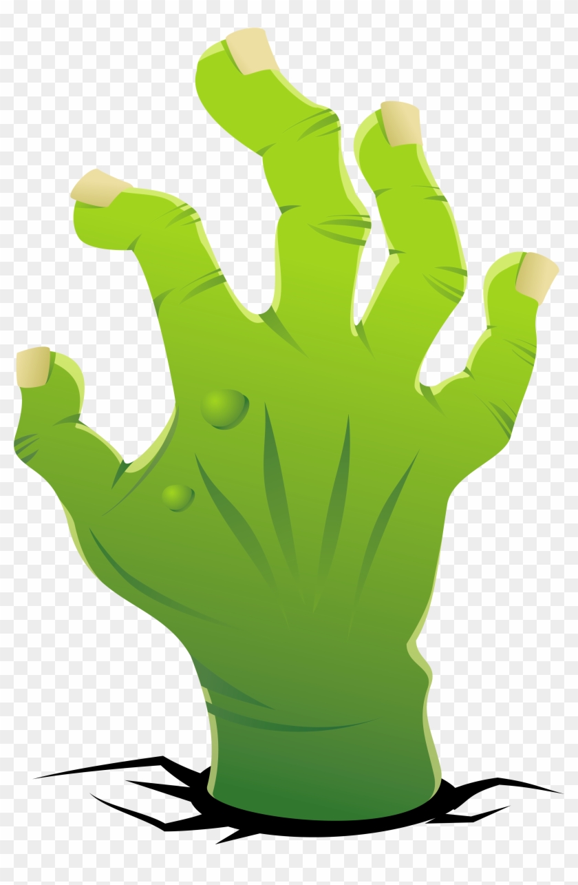 Zombie Hand Clipart Image - Zombie Hand Clipart Transparent #7160