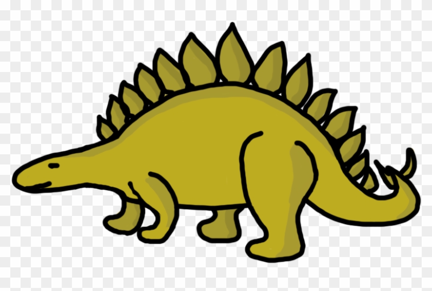 Dinosaur Clip Art Stegosaurus - Dinosaur Clipart #7141