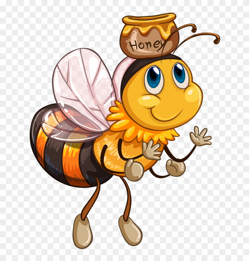 Bees - Girl Honey Bee Clip Art #7151