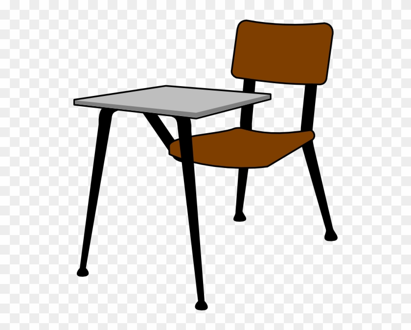 Student Desk Clip Art - Student Desk Desk Clipart #7158