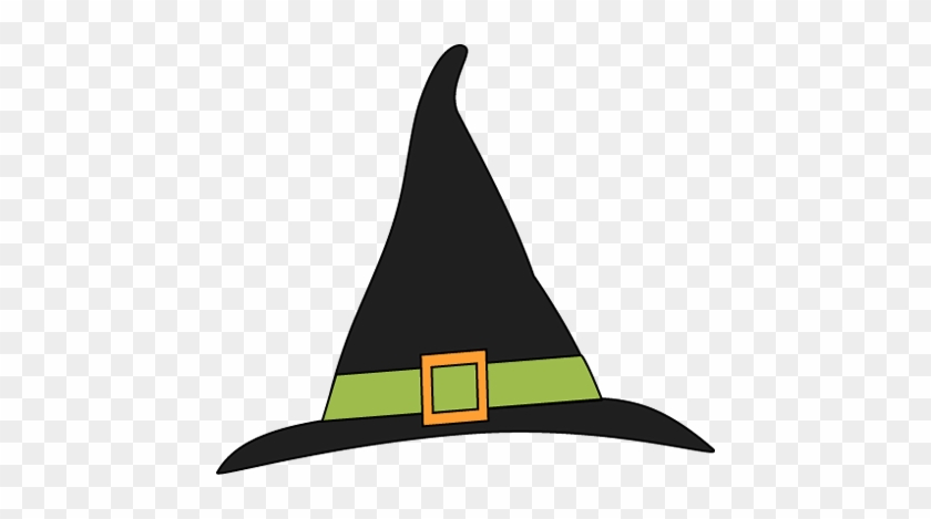 Green And Black Witches Hat - Clip Art Witch Hat #7184