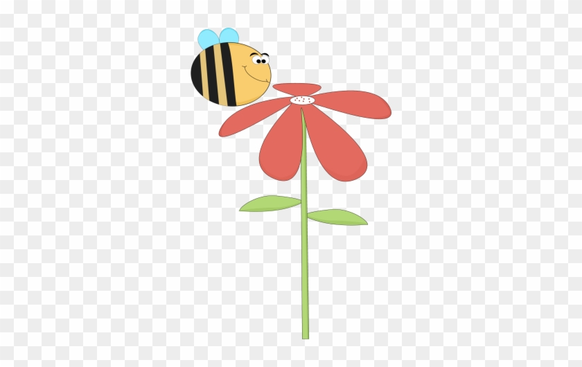 Funny Bee Smelling A Flower - Birthday Wishes Granddaughter 5 #7316