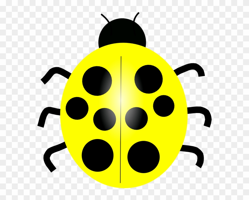 Yellow Ladybug Clip Art At Clker Vector Clip Art - Lady Bird Clipart #7372