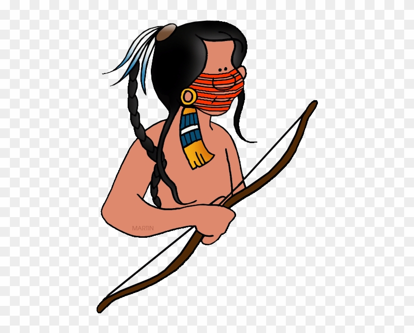 Sioux Man - Plain Indians Clipart #7444