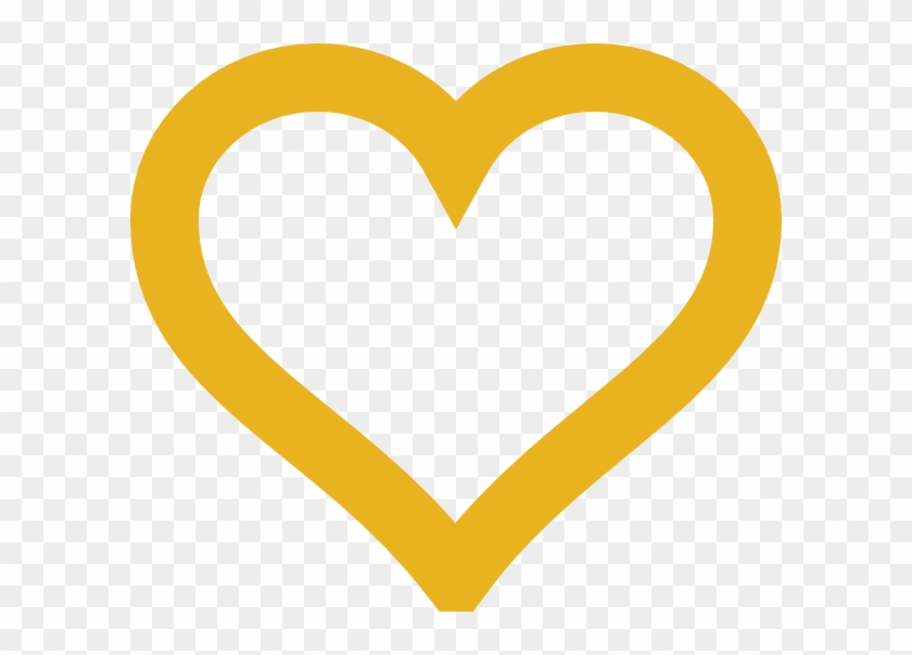 Yellow Heart Frame Png #7509