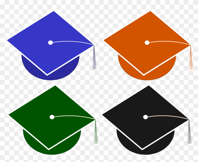 Graduation Caps Clip Art - Space Needle #7678