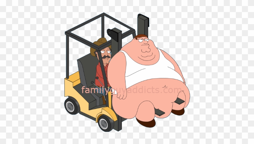 Fat Lois 1 Forklift Peter - Peter Griffin #7766.