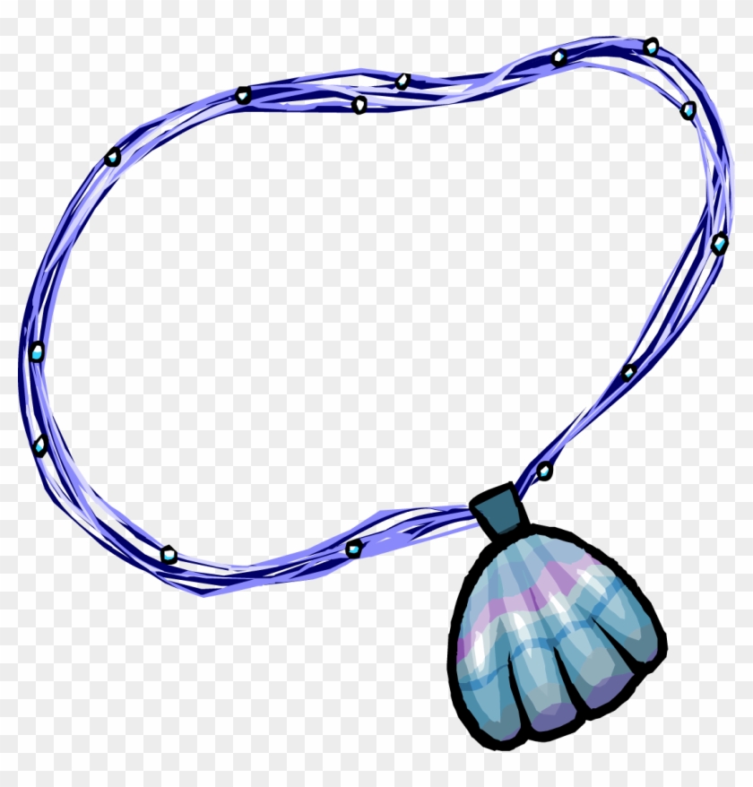 Shell Necklace - Mermaid Necklace Club Penguin #7804