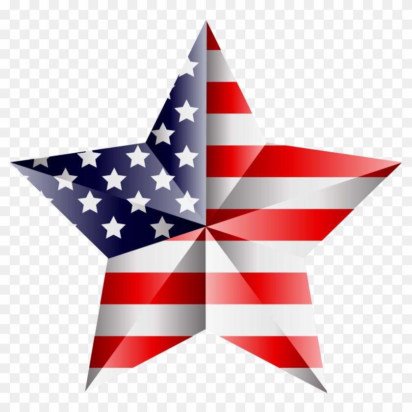 American Star Transparent Png Clip Art Image - American Star Transparent Png Clip Art Image #7865