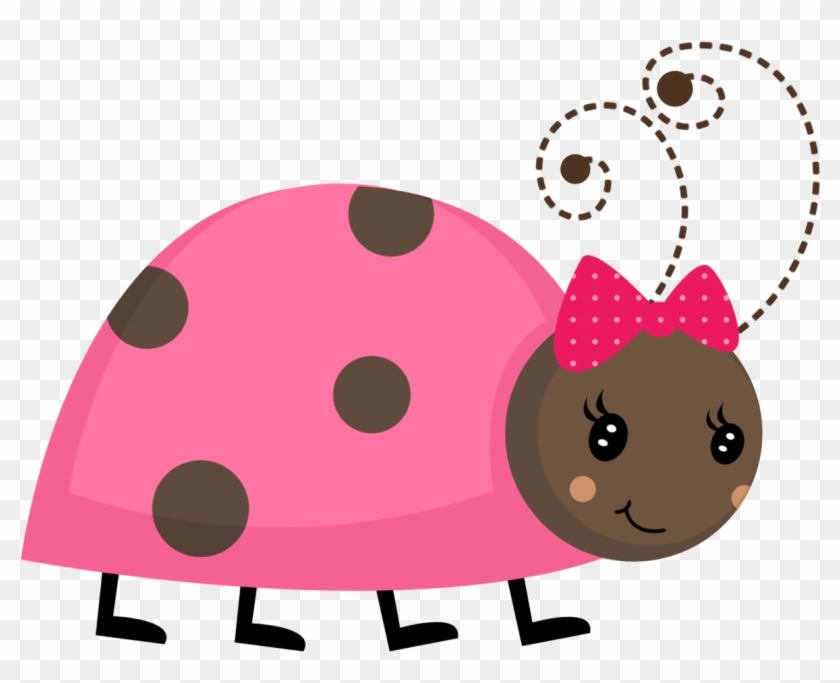 Pink Clip Art - Pink Ladybug Clipart #7863