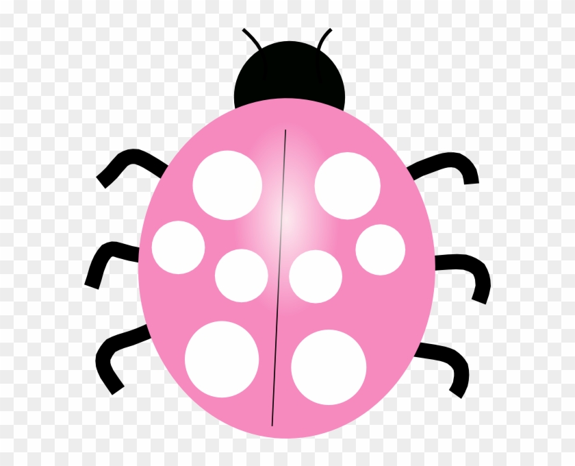 Pink Ladybug Clip Art - Pink Ladybug Transparent #7986