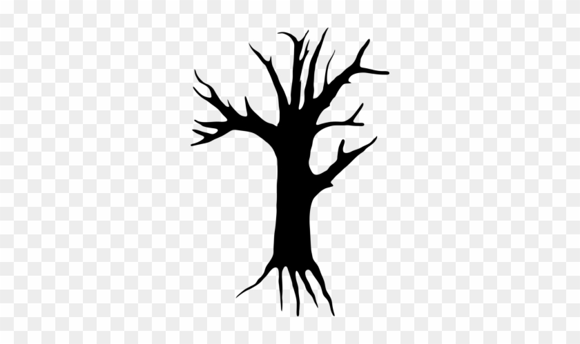 Spooky Tree Clipart - Creepy Tree Clipart #780