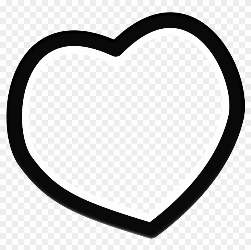 Black Heart Clip Art Clipart - Gif Heart Transparent Black #8089