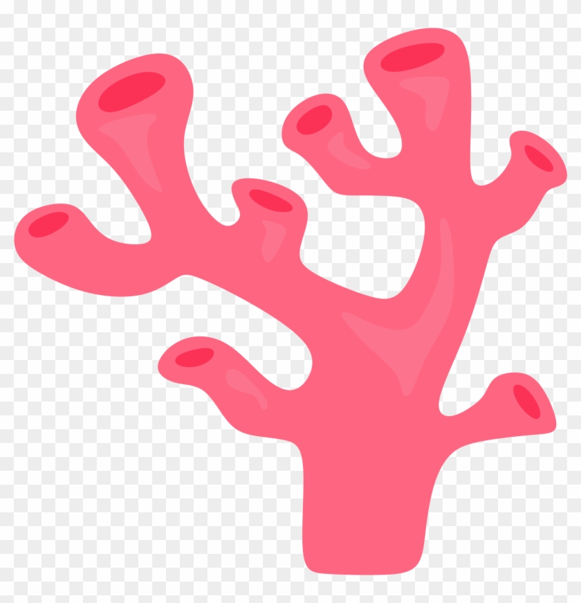 Pink Coral Sea Shell Clip Art At Clker - Coral Clip Art Png #8130