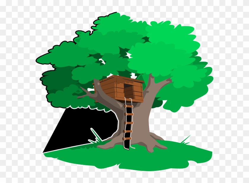 Tree House Clip Art - Clip Art Tree House #8164