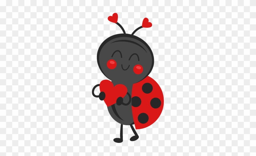 Ladybug Clipart Valentine - Clip Art #8183