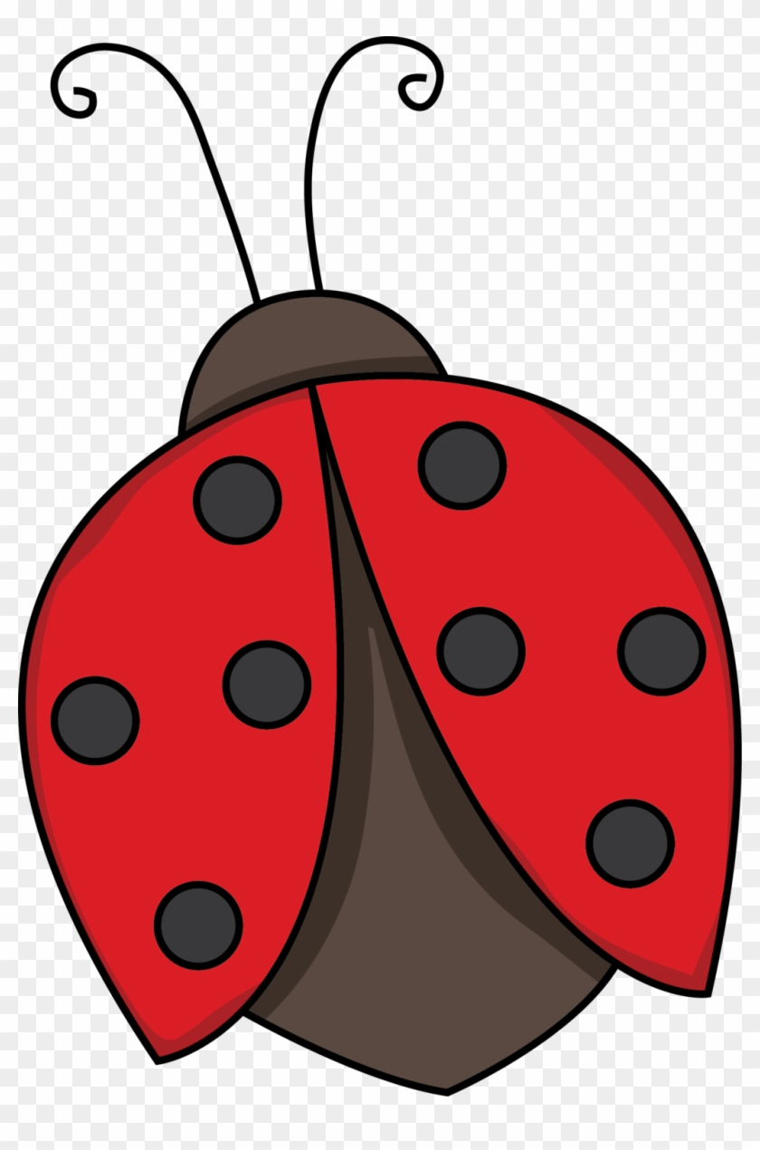 Ladybug Outline Related Keywords Clip Art - Lady Bug Clip Art Cute #8190