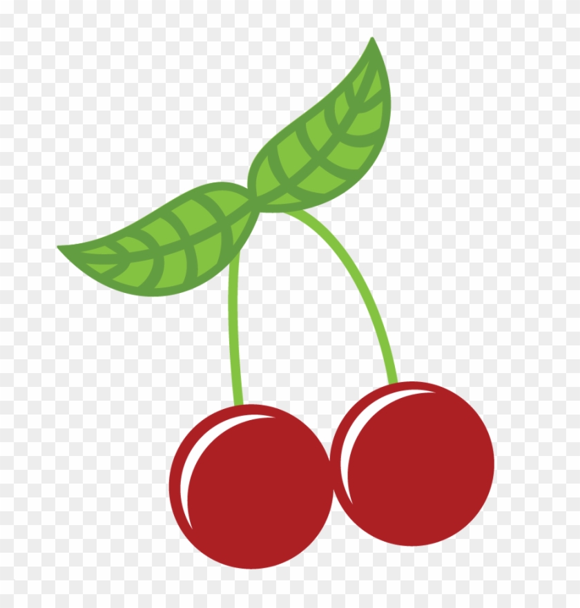 Cherries Svg File For Scrapbooking Cute Cvg Cuts For - Cute Cherry Clipart Png #8201