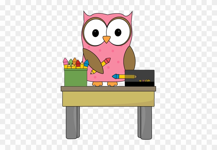 Owl Pencil Monitor - Owl In Classroom Clipart #8212