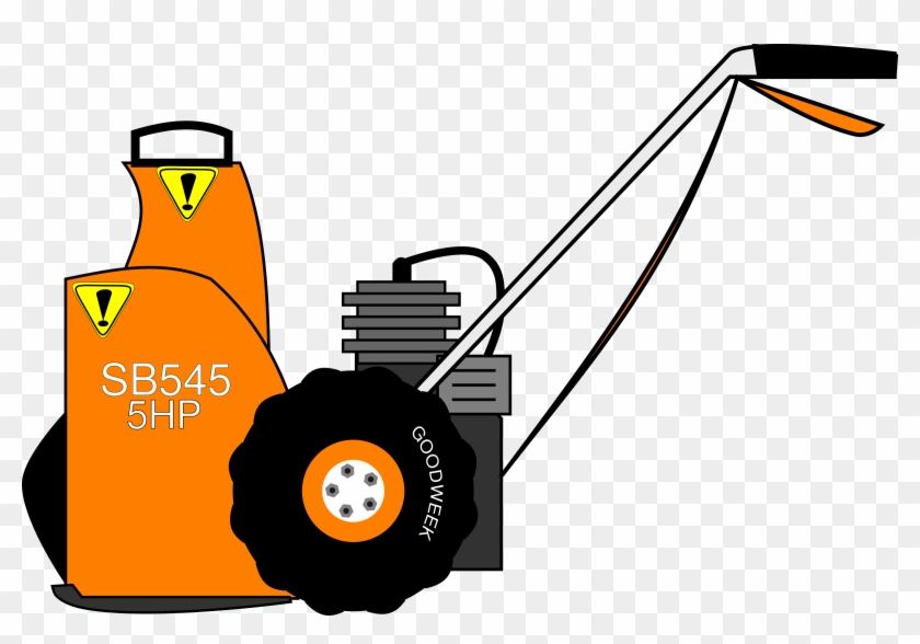 Clipart - Snow Blower Clip Art #8242