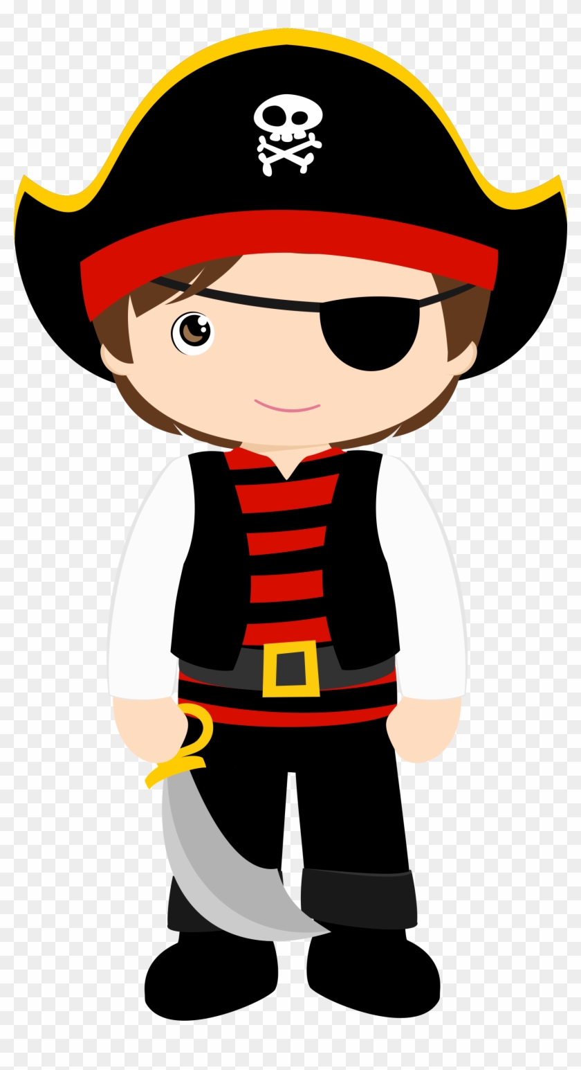 Costume Clipart Pirate Costume - Boy Pirate Clipart #8255