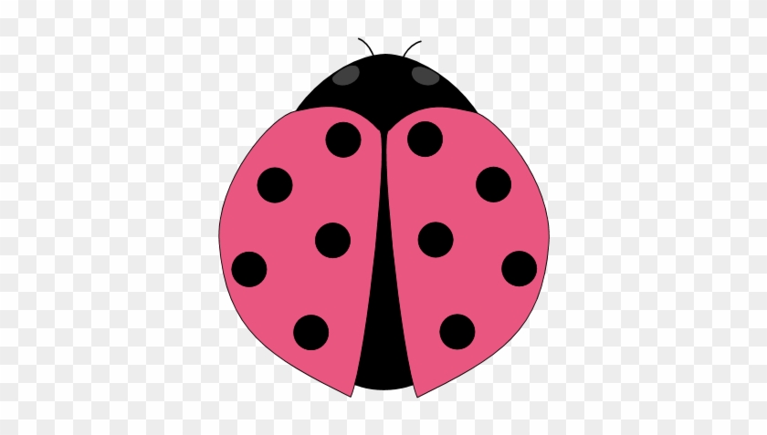 Pink Ladybug Clipart - Clip Art Lady Bugs #8287