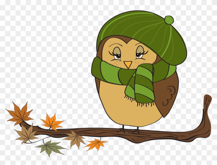 Owl Autumn Free Content Clip Art - Owl Autumn Free Content Clip Art #8369