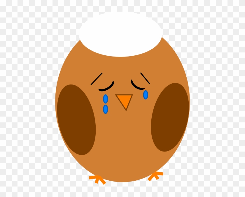 Sad Owl Cliparts - Owl Sad Clip Art #8399