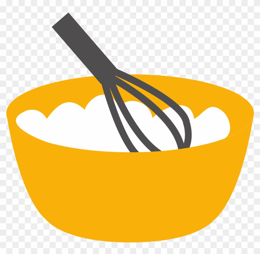 Whisk Bowl Kitchen Utensil Tableware Clip Art - Whisk Clipart #8466