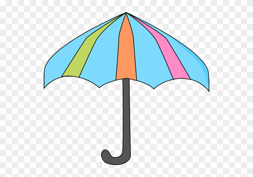 Colorful Umbrella - Umbrella Clipart #8616