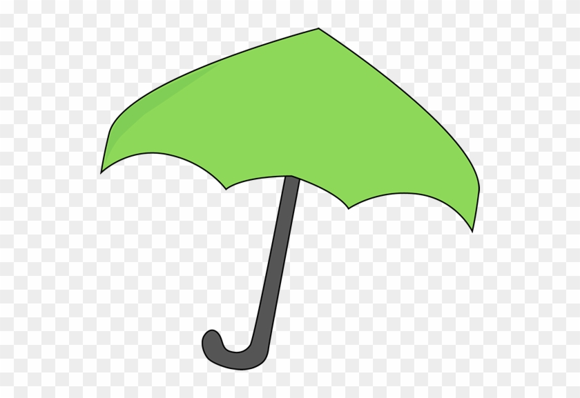 Green Umbrella - Green Umbrella Clipart #8641