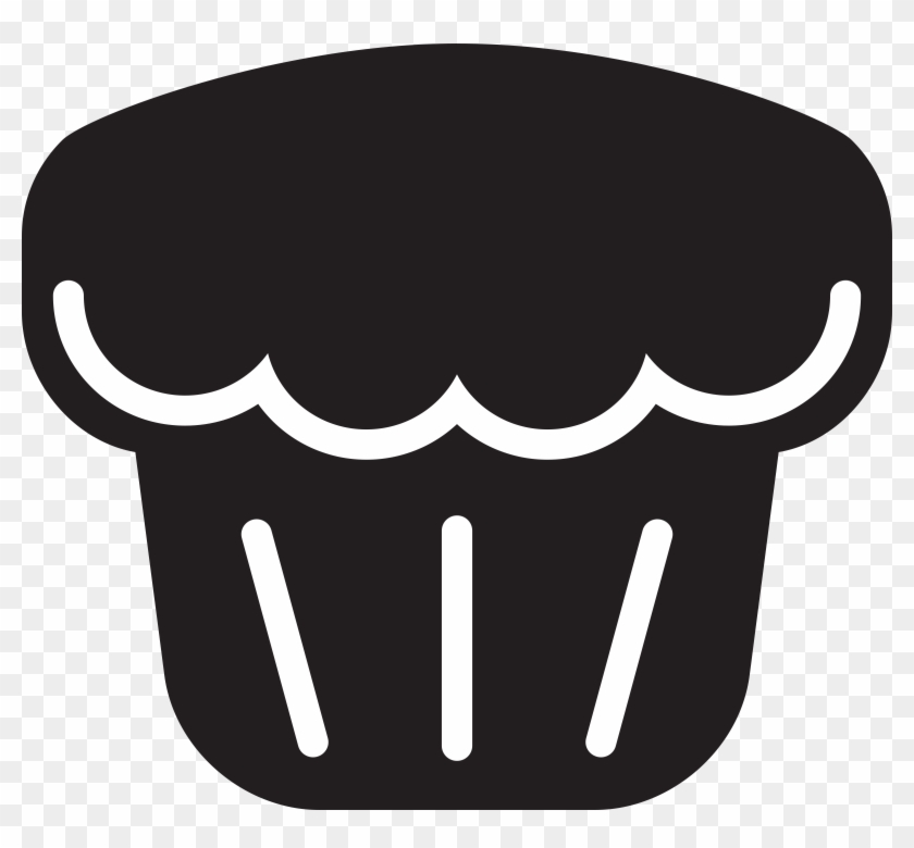 Clipart - Kitchen Icon - Muffin - Custom Muffin Shot Glass #8703