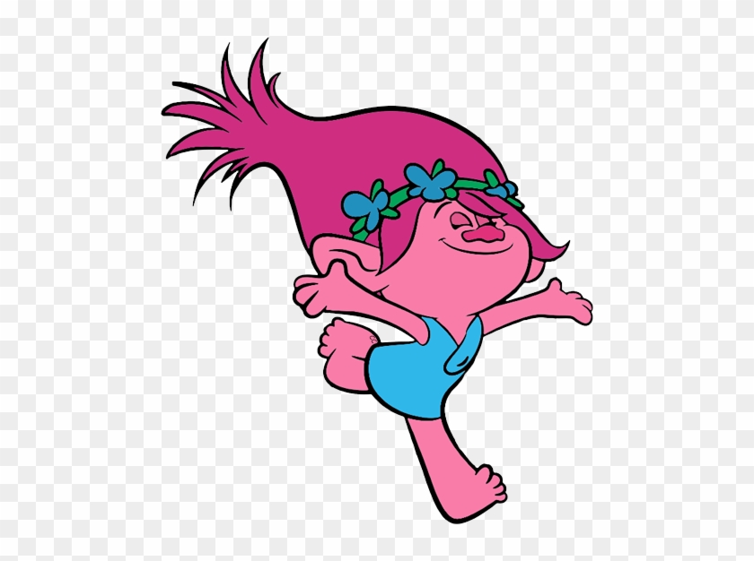 And Clipped By Cartoon Clipart - Trolls Poppy Clip Art.