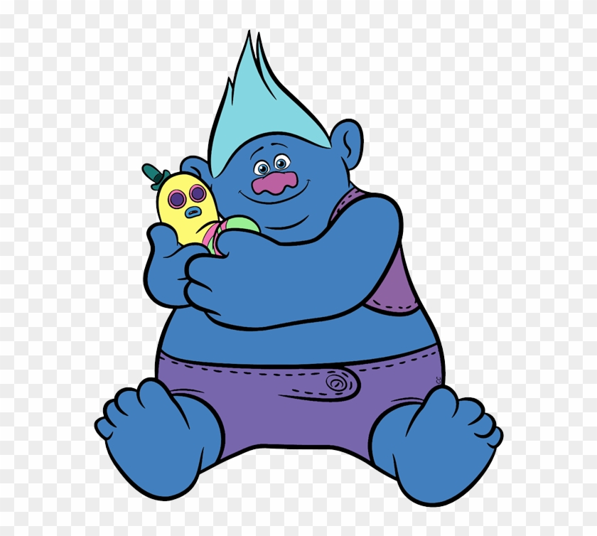 Biggie Biggie Trolls Coloring Pages Full Size PNG Clipart Images