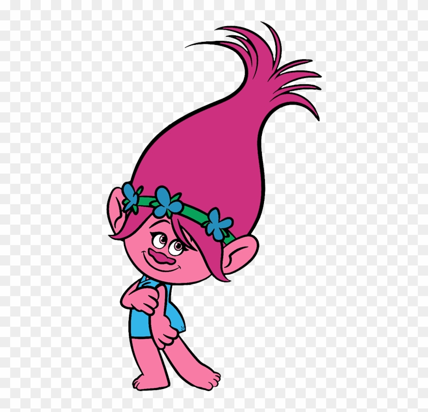 And Clipped By Cartoon Clipart - Princess Poppy Coloring Sheet #8824