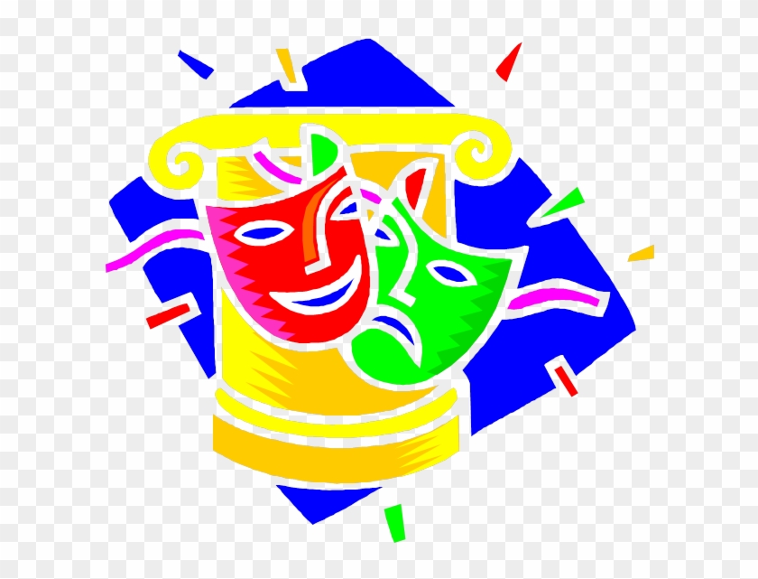 Dramatic Play Center Clip Art - Drama Clip Art #8843