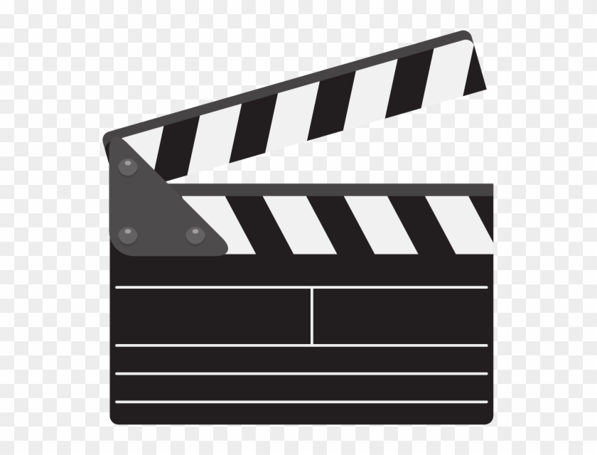 Film Clipart Free To Use Public Domain Movie Clip Art - Directors Board Png #8853