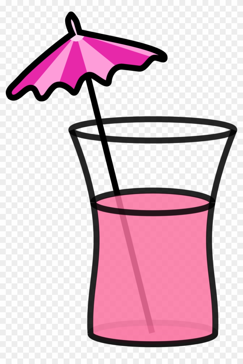 Clip Art Summer Drinks Clipart - Pink Lemonade Clipart #8870